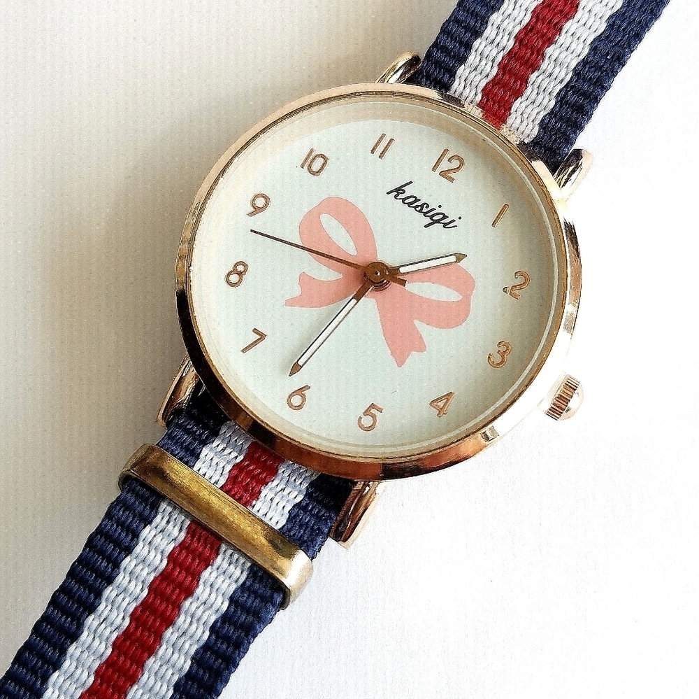 Red White and Blue watch Bow face 🆕